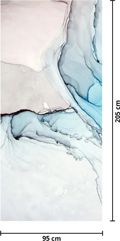 Fototapet pentru ușă - Abstract (95x205cm)