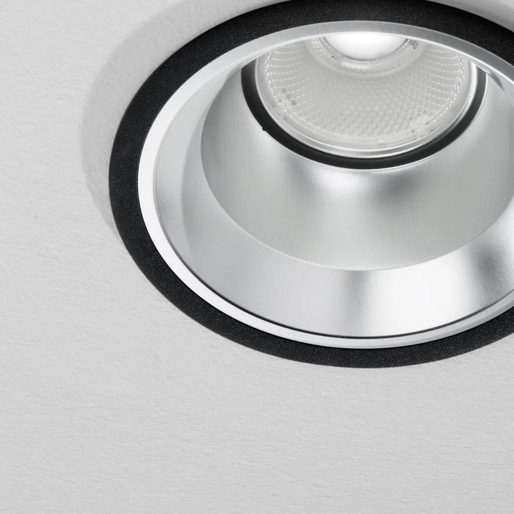 Spot LED incastrabil cu protectie IP54 Off fi 28w 3000k negru
