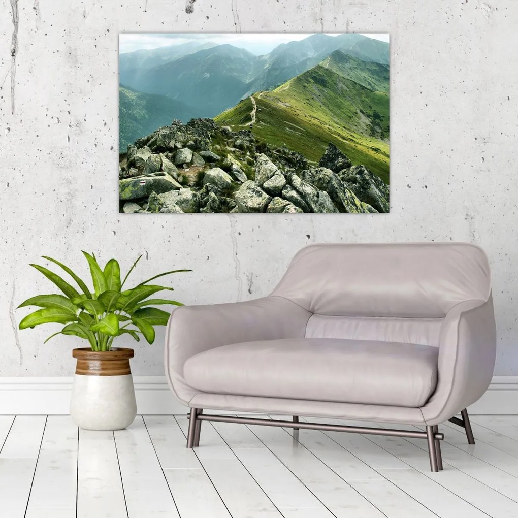 Tablou - Peisaj montan (90x60 cm)