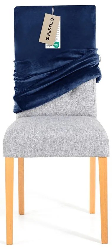 Husă albastră elastică pentru scaun 48 cm Sento – Restilo