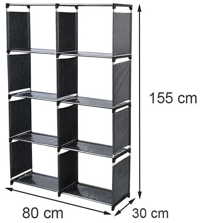 Bibliotecă LKSZ-01 gri
