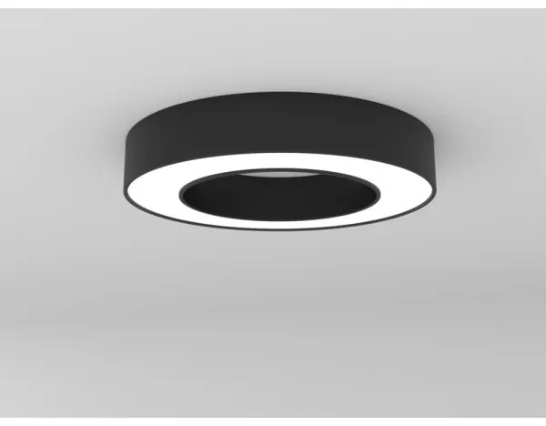 Plafonieră LED dimabilă PASTEL LED/53W/230V 60 cm negru Tuya Immax NEO 07209L + telecomandă