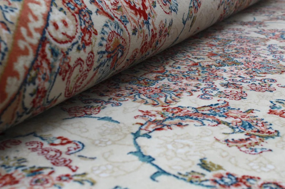 Covor rotund bej Medalion 150x150 (Premium) Covor persan