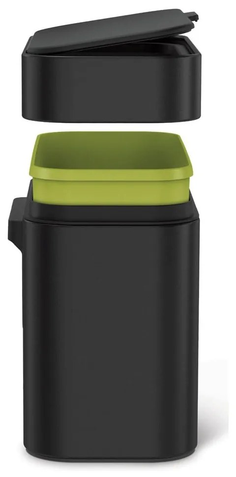 Coș pentru deșeuri compostabile negru mat 4 l – simplehuman