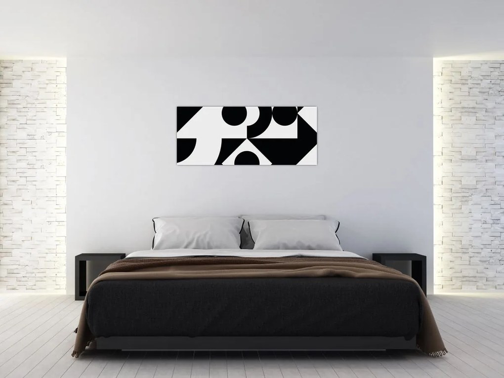 Tablou - Abstracție geometrică N⁰1 (120x50 cm)