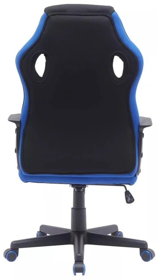 Scaun de birou Dakar negru/albastru