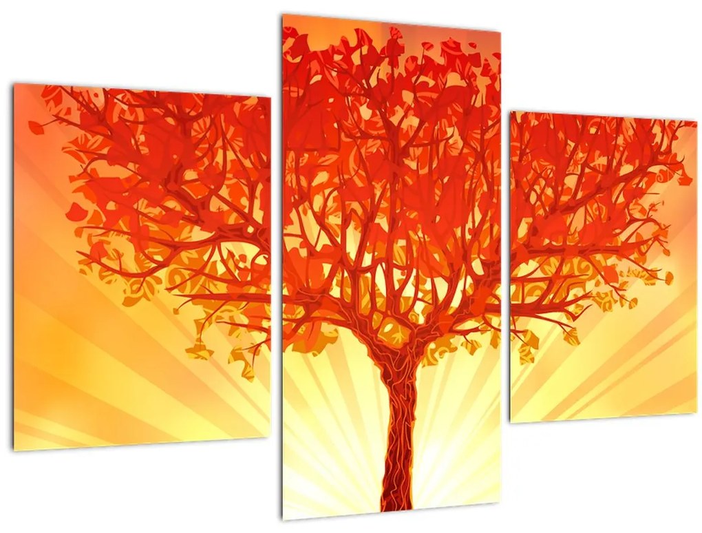 Tablou - Copac în lumina soarelui (90x60 cm)