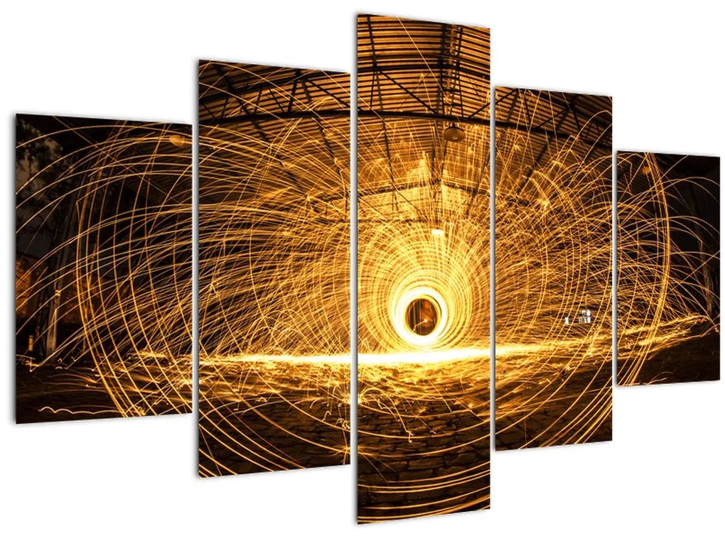 Tablou - Disc luminos (150x105 cm)