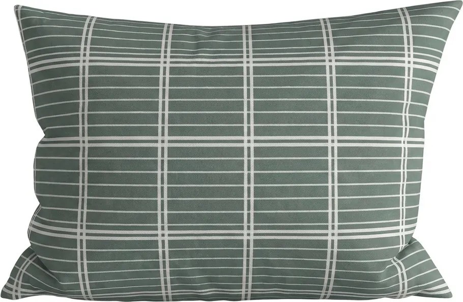 Husa de perna din bumbac FIOREA 50x70 cm, verde