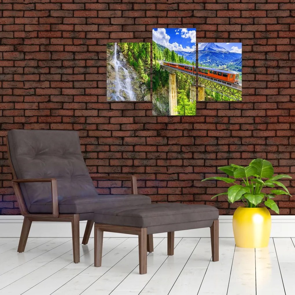 Tablou - Matterhorn, Zermatt, Valais, Elveția (90x60 cm)