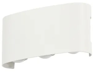 Brilagi - Aplică LED de exterior FLAREBOX, 6W, 230V, alb, IP65