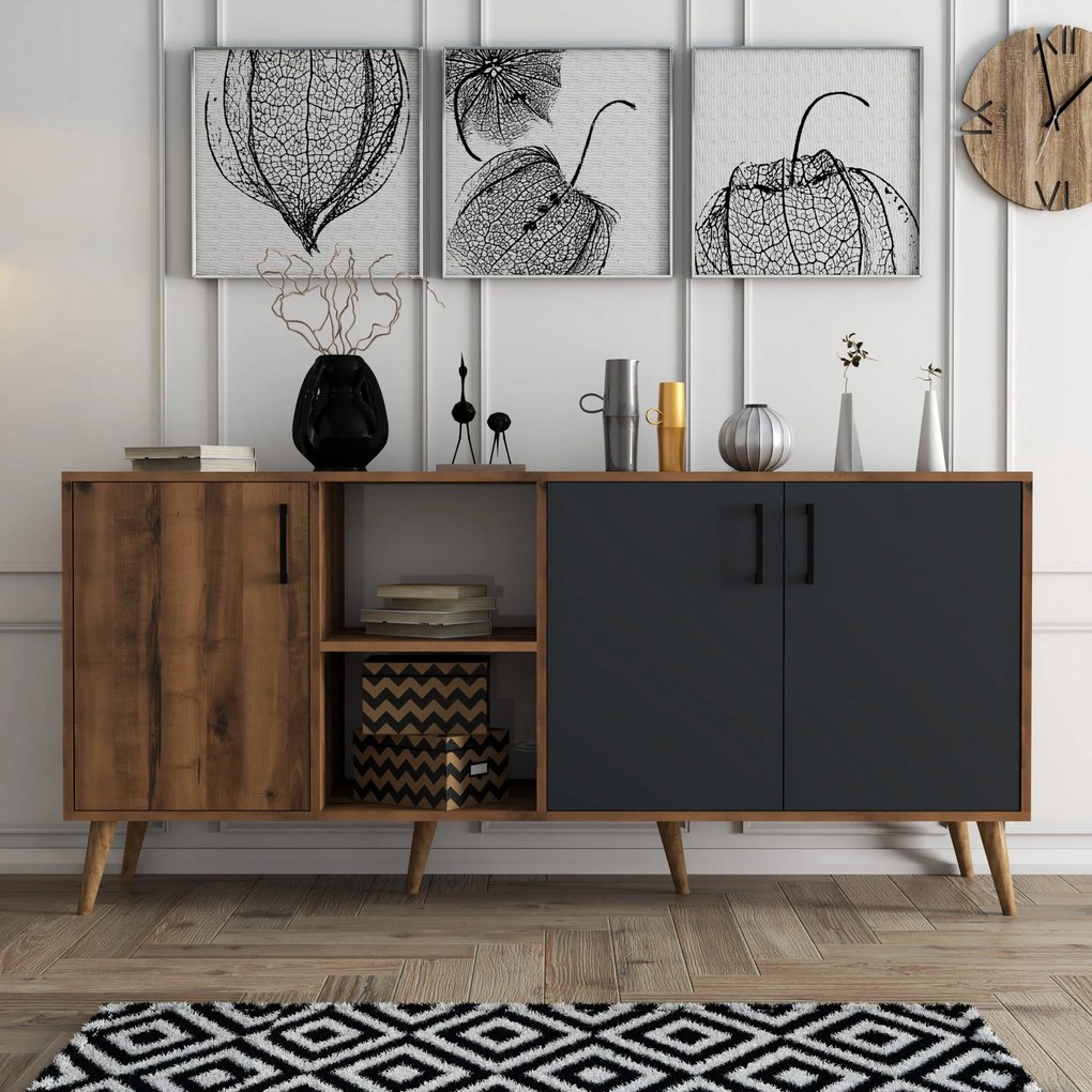 Dulap Essex (Nuc + Antracit). 1073266