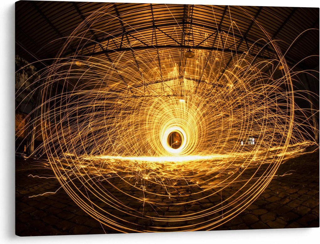 Tablou - Disc luminos (70x50 cm)