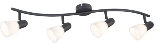 Rabalux 73094 - Plafonieră cu spoturi SOMA 4xE14/40W/230V