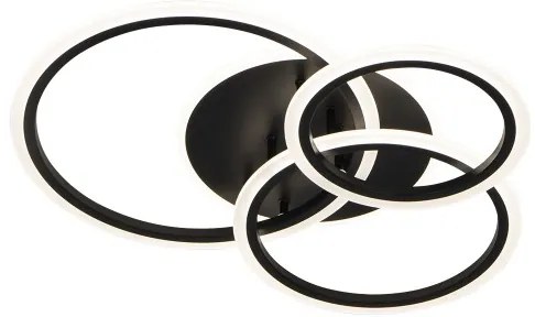 Plafonieră LED dimabilă 90W/230V, 3000–6500K, cu telecomandă