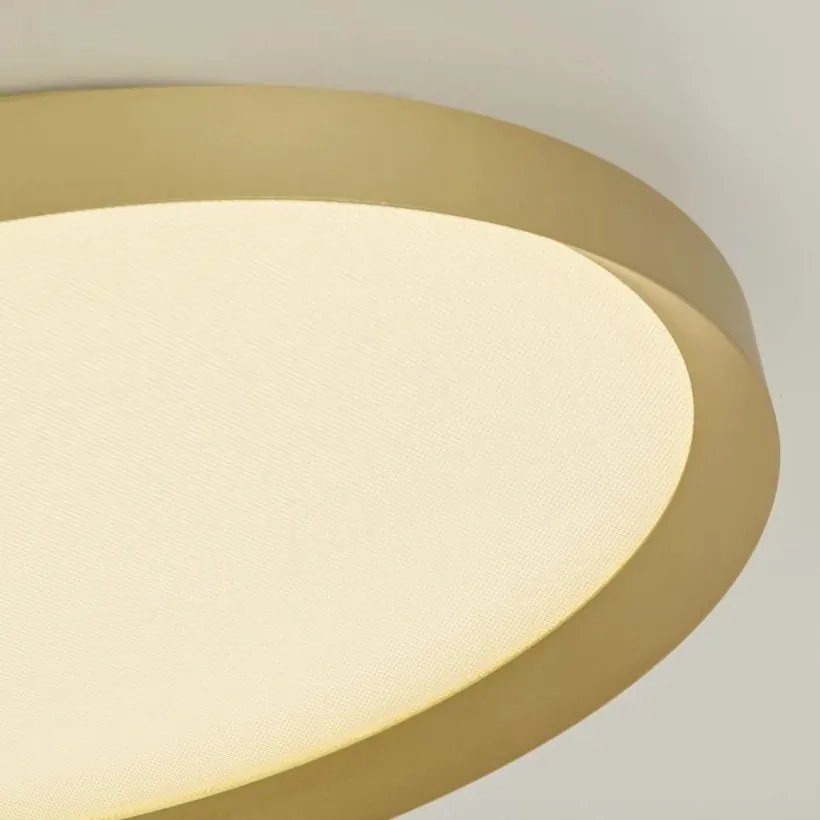 Plafoniera LED dimabila CCT 3000/4000K Prisma 35 auriu