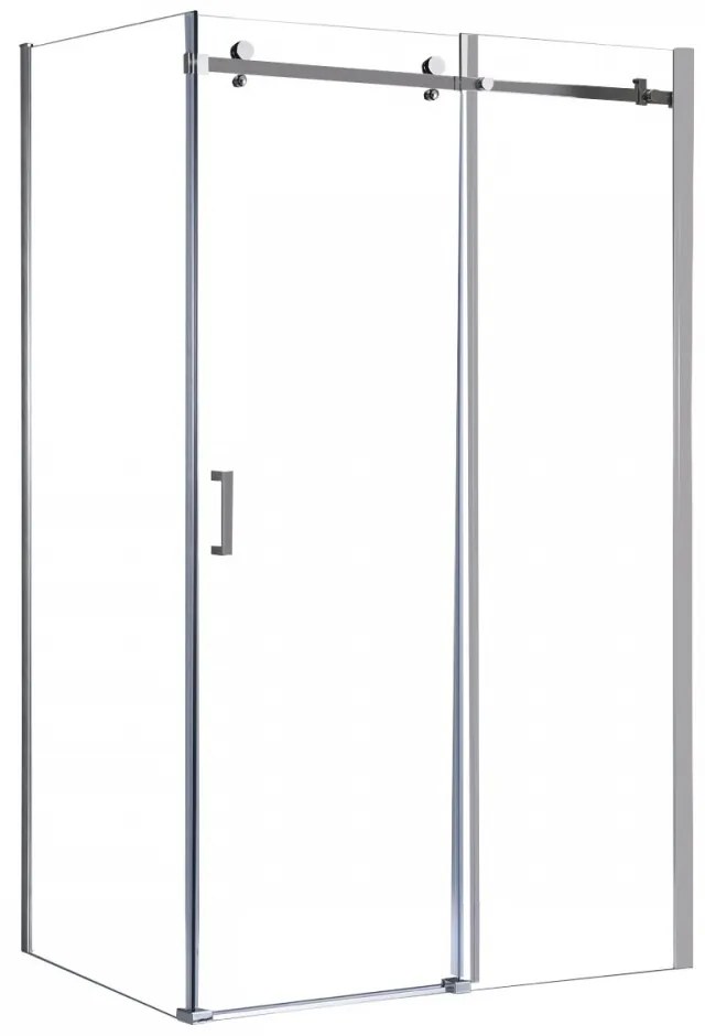 Cabină de duș asimetrică Bold-in 80x100 cm