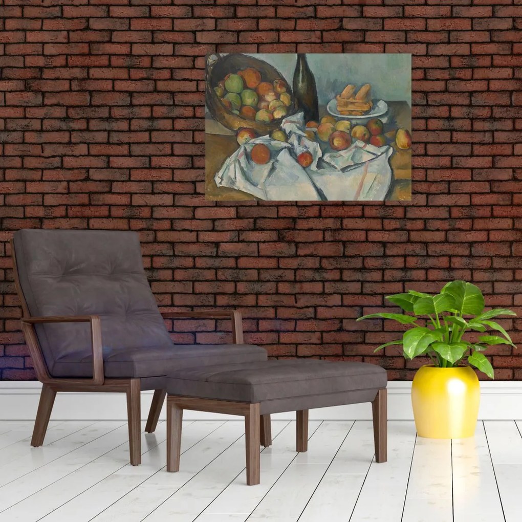 Tablou - Paul Cezanne, The Basket of Apples, reproducere (70x50 cm)