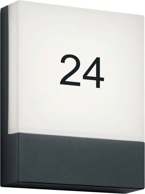 Corp de iluminat pentru exterior LED de perete (înălțime 20 cm) Pecos – Trio