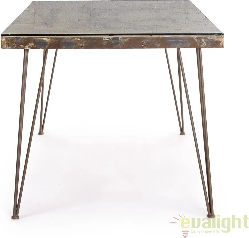 Masa desing industria style ATLANTIDE 160X90 0740252 BZ