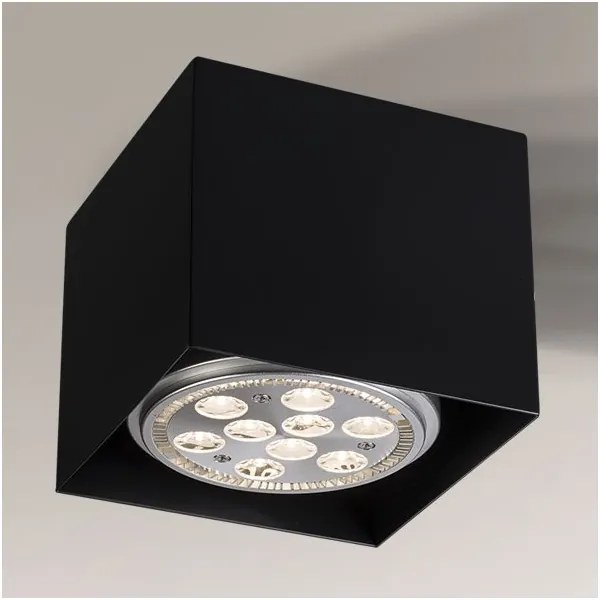 Spot YATOMI 1xGU10/15W/230V negru Shilo 1210