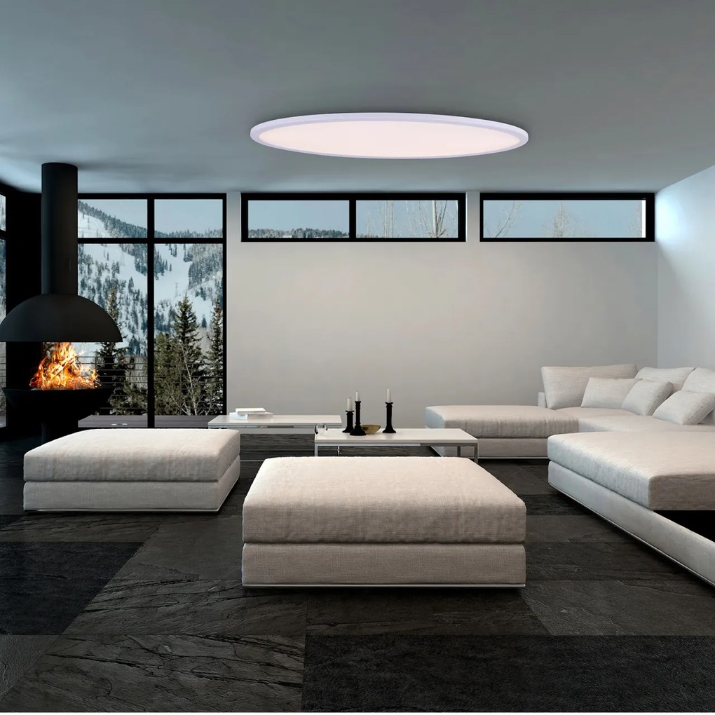 Plafoniera dimabila cu iluminat LED si telecomanda Pesaro 35x80cm 1295323 NV