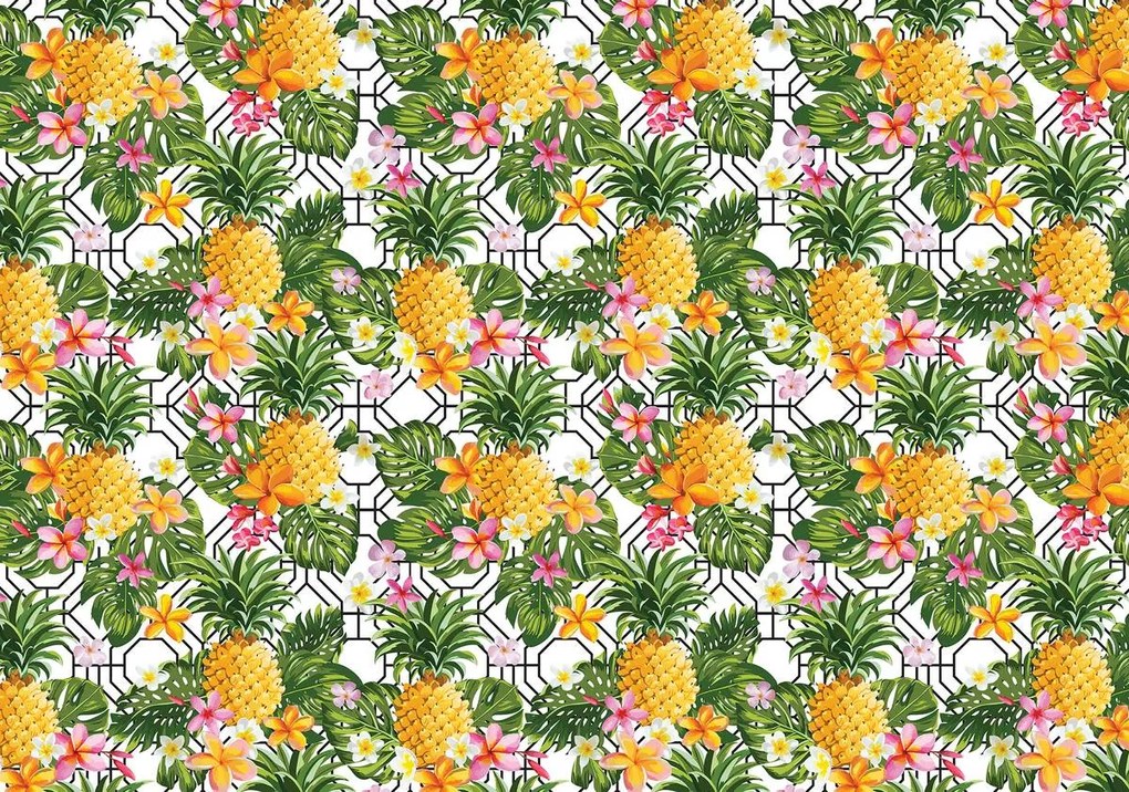 Fototapet - Ananas (254x184 cm)
