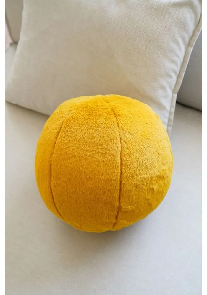 Pernă decorativă din micropluș, cocolino ø 25 cm Top – Mioli Decor