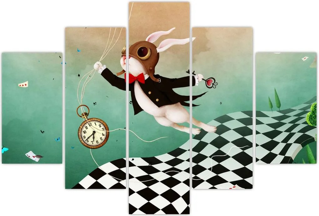 Tablou - Iepuraș fantezie (150x105 cm)