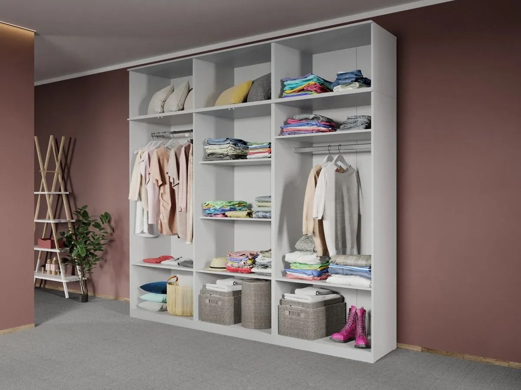 Dulap dormitor Alb Levi C21