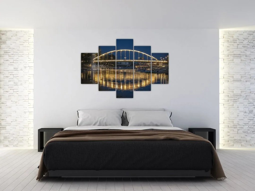 Tablou cu făntână arteziană (150x105 cm)