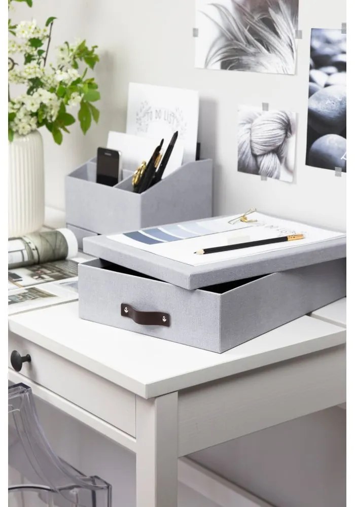 Organizator pentru documente din carton Oskar – Bigso Box of Sweden