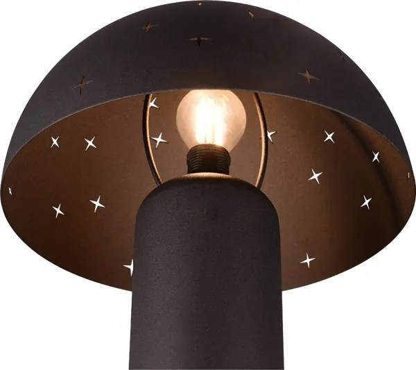 Reality - Lampă de masă SETA 1xE14/28W/230V neagră