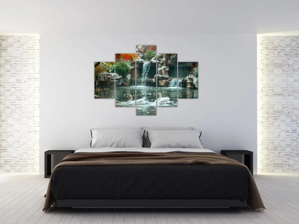 Tablou - iaz asiatic (150x105 cm)