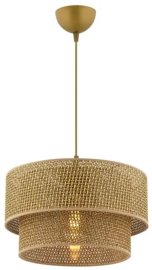 Pendul pe cablu ECHO, 1xE27, 60W, 230V, maro