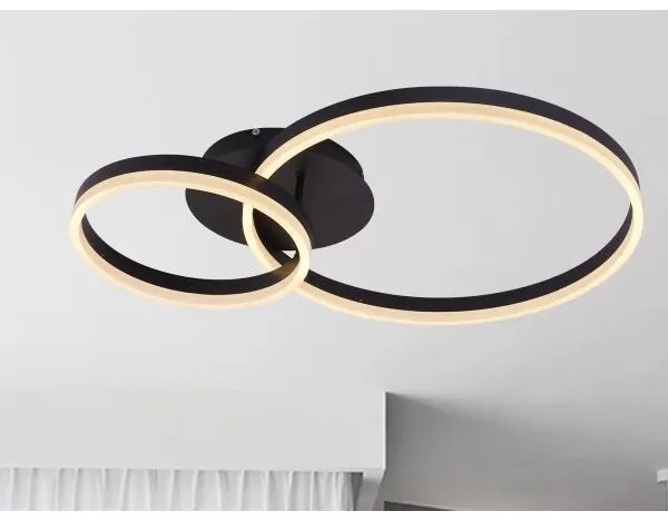 Plafonieră LED dimabilă 55W/230V 3000-6500K + telecomandă