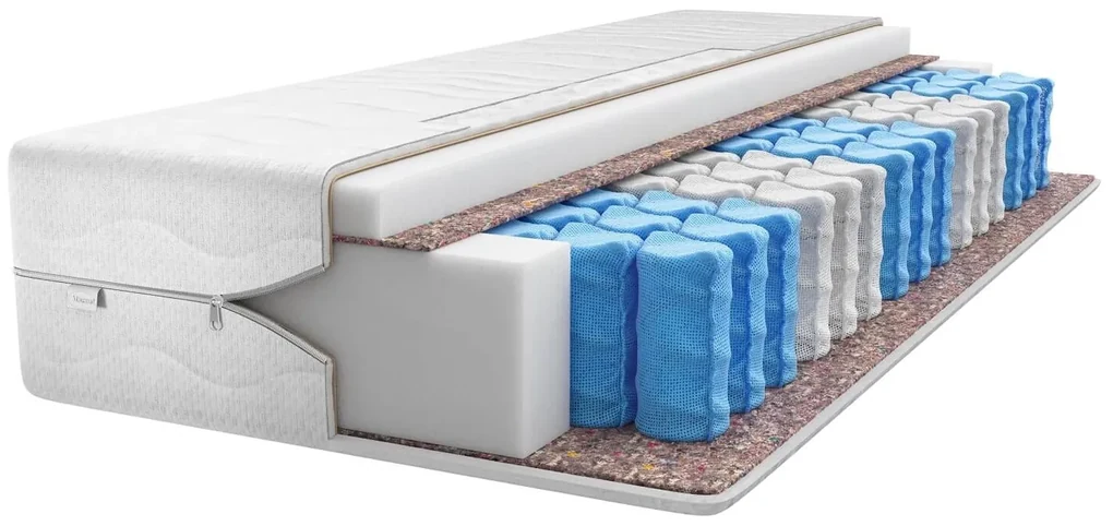 Saltea cu arcuri individuale Beta 120x200