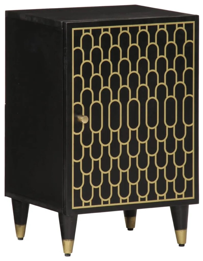 vidaXL Dulap de baie, 38x33x58 cm, lemn masiv de mango