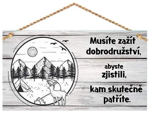 Tablou decorativ Bohemia Gifts - aventură