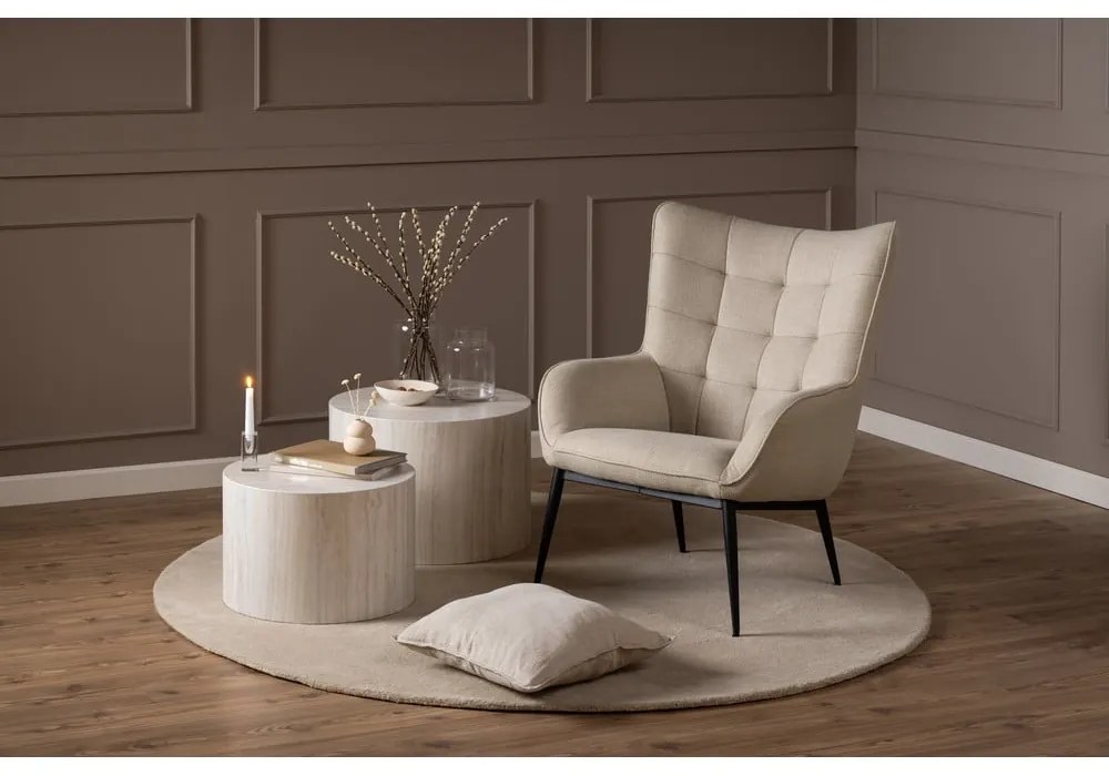 Fotoliu bej Redding – Actona