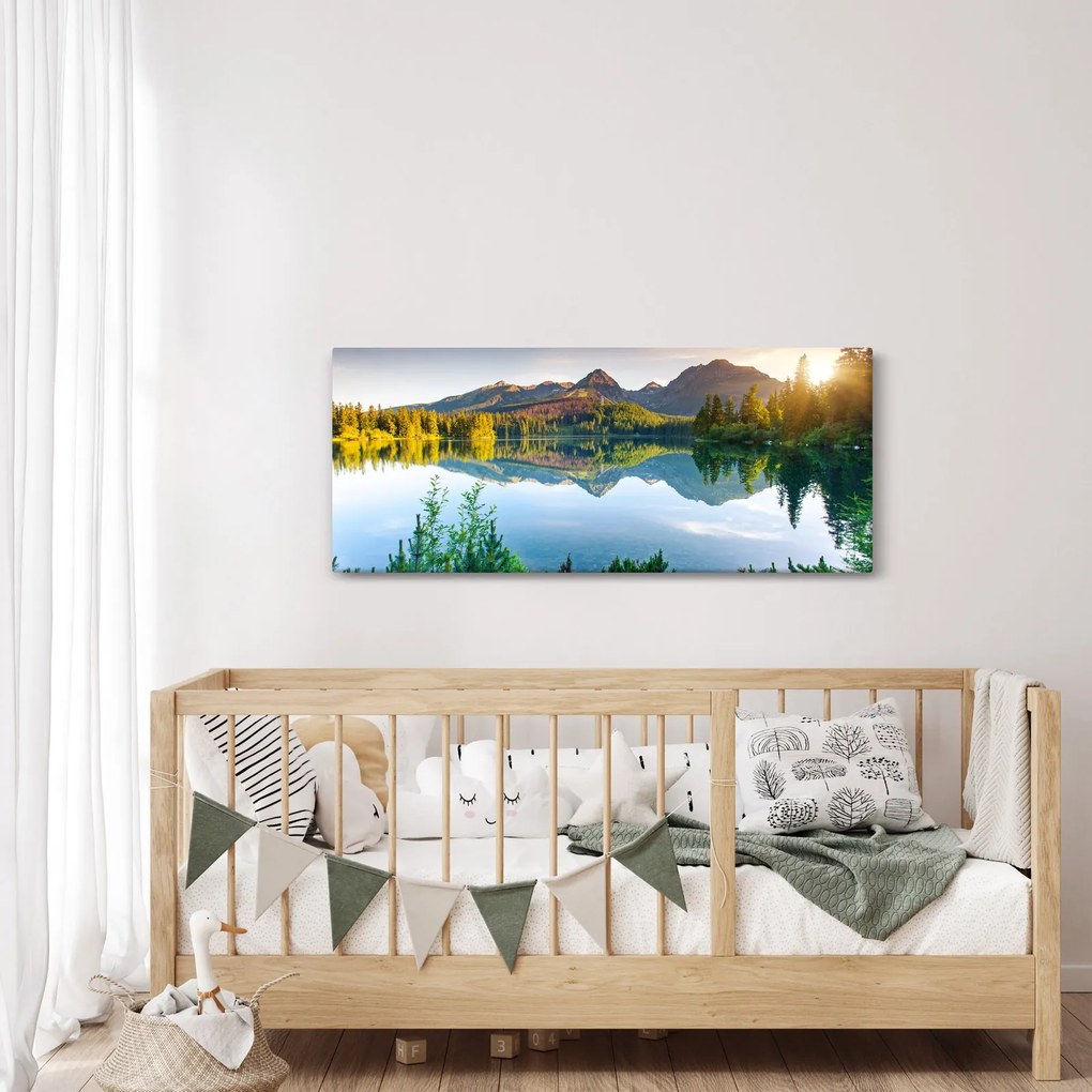 Tablou - Lacul (120x50 cm)
