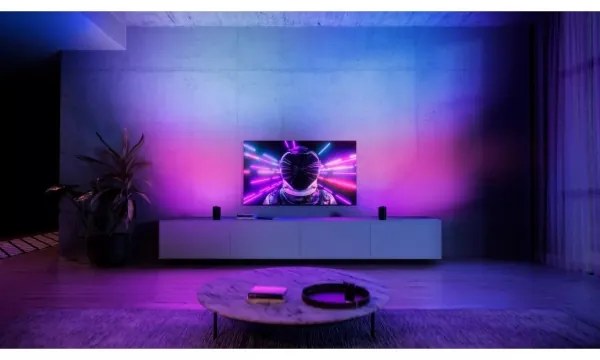 Philips Hue PLAY Wall Washer - Set 2 buc. lămpi LED RGBW reglabile, 20W/230V, 2000–6500K, albe
