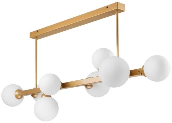 Lustră pe tijă ASTRO 8xG9/5W/230V aurie