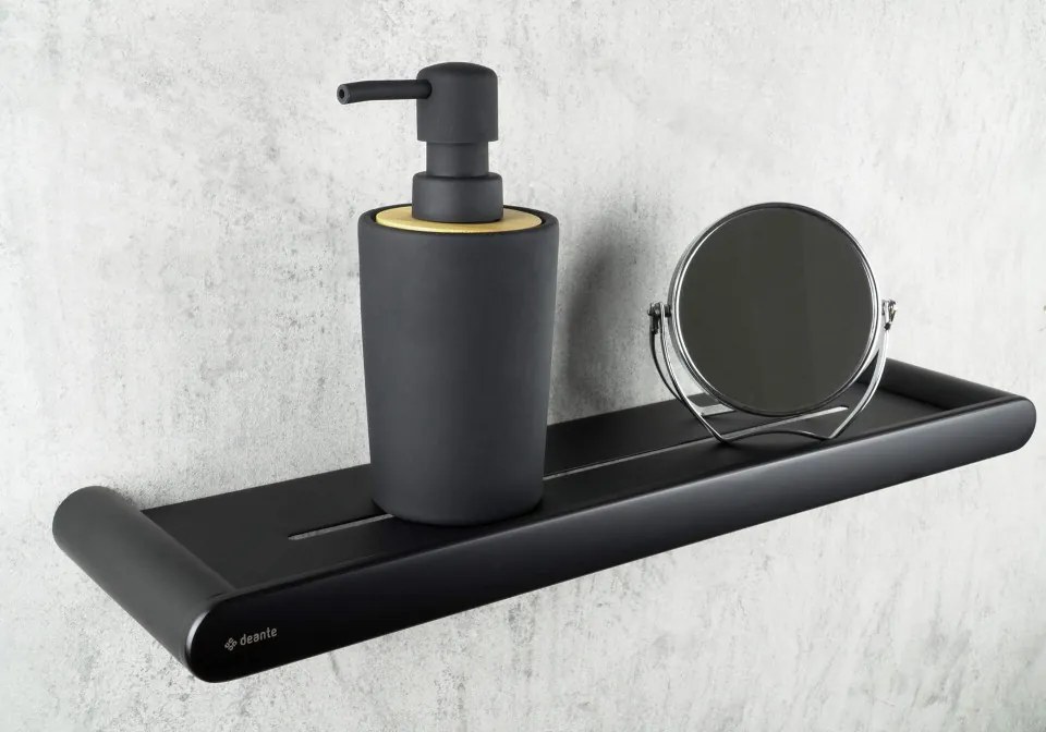 Etajera&suport cosmetice seria Nero ADR_N511