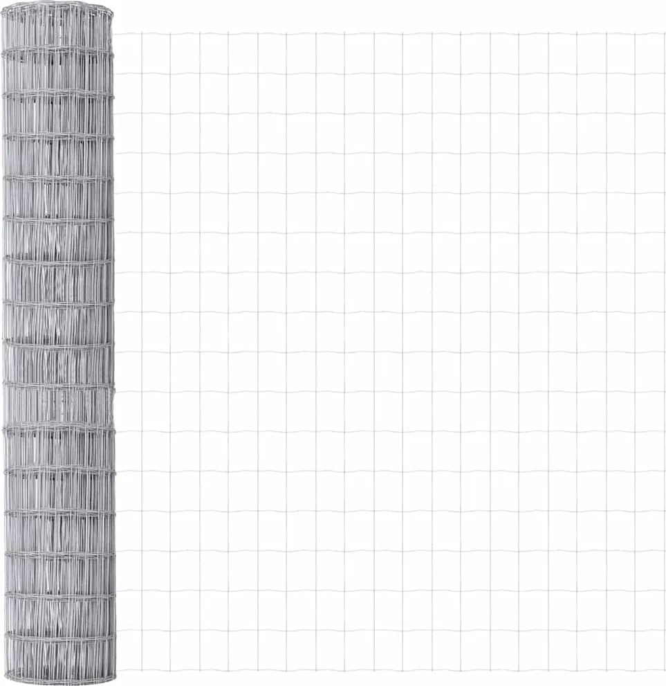 vidaXL Gard Euro 1,6 x 10 m Fier acoperit cu PVC