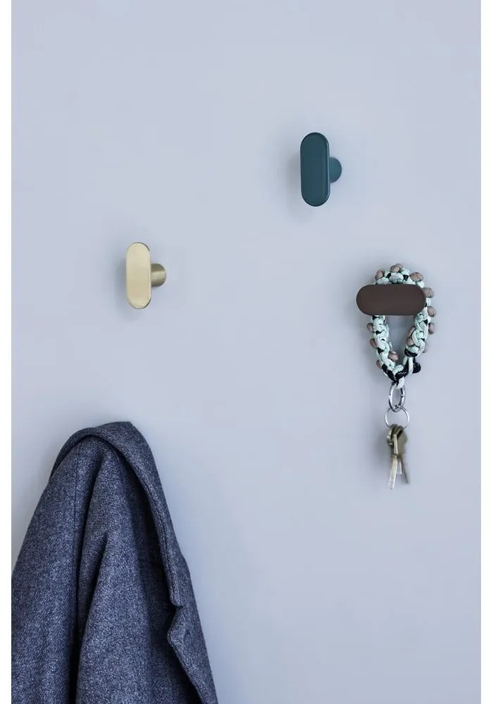 Cârlig auriu de montat pe perete din metal Piccolo – Hübsch