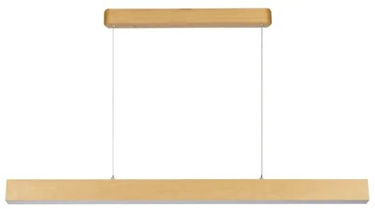 Brilagi - Lustră LED suspendată pe cablu SLEEKLINE LED/40W/230V 3000/4500/6000K, finisaj stejar