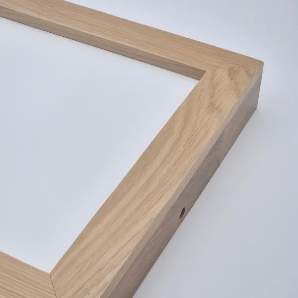 Plafonieră LED dimabilă Brilagi WOODY FRAME LED/24W/230V stejar 30x30 cm IP44 + telecomandă