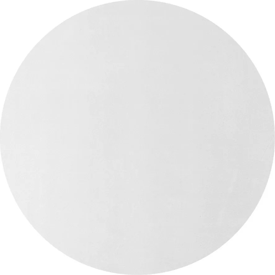 Covor alb rotund ø 120 cm Joy 1400 – Ayyildiz Carpets