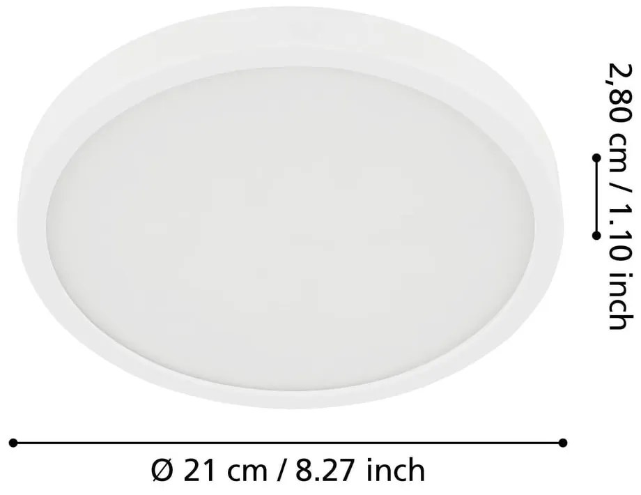 Plafonieră albă LED FUEVA 5 – EGLO
